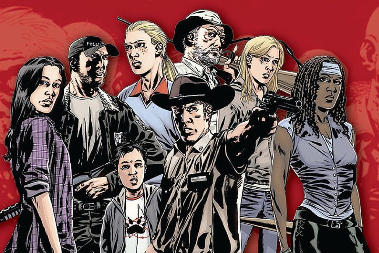 The Walking Dead Comic Book Reading OrderTimeline, a Zombie  post-apocalypse universe by Robert Kirkman