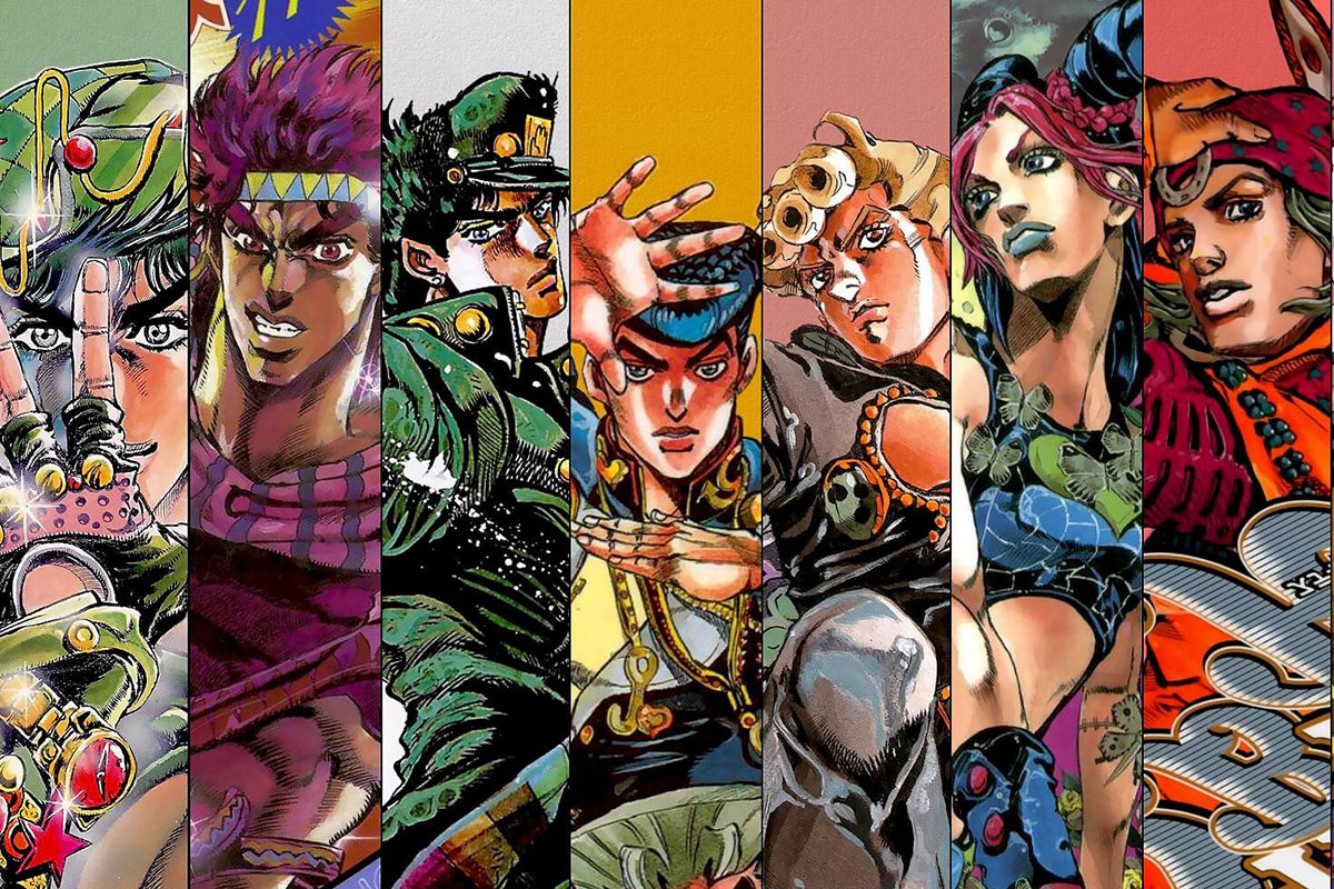 JoJo's Bizarre Adventure Manga Order